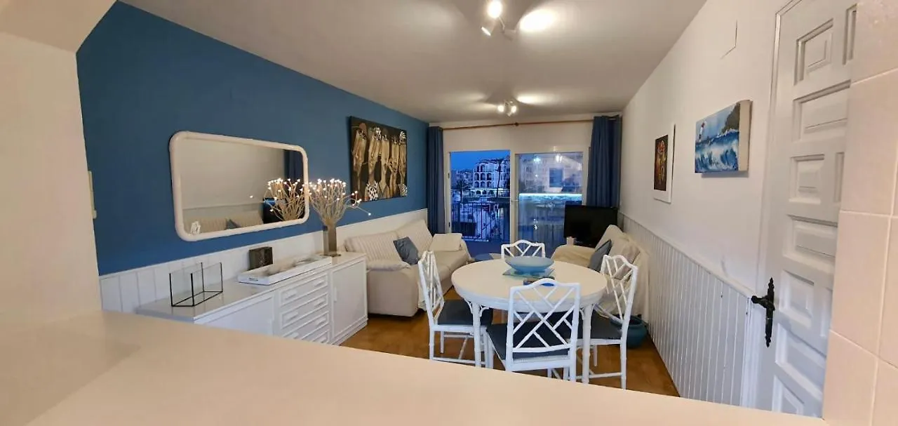 דירות אמפוריבראבה Apt Port Rhodes C, 2 Chbres, 2 Terrasses, Vue Sur Canal Principal De La Marina Et Sur Les Pyrenees
